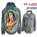 FF-J-025 Rock Angel Jacket Jean