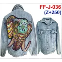 FF-J-036  Rock Angel Jacket Jean