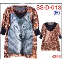 Rock Eagle dress  SS-D- 013 (E) 4356 (Платье, туника,животные)
