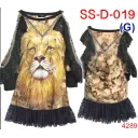 Rock Eagle dress  SS-D- 019 (G) 4289 (Платье, туника,животные)