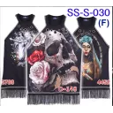 Rock Eagle dress SS-S- 030 (F) D- 148 (Платье, туника,черепа)