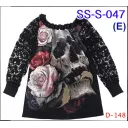 Rock Eagle dress SS-S- 047 (E) D-148 (Платье, туника,черепа)