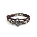 БР 086 (БРАСЛЕТ,35 tb, КОЖ,Wanchai )