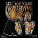A - 0776  (SHORTS, Тигр, Caballo)