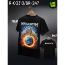 R - 00310, BR - 247 MEGADEATH (футболка Caballo)