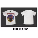 IRON MAIDEN HR-0102 HOT ROCK T- SHIRTS