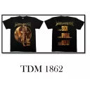 MEGADEATH TDM 1862 HOT ROCK T- SHIRTS